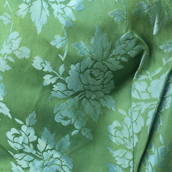 Gorgeous, vintage, handmade, one of a kind floral gown. - Picture 3 of 5